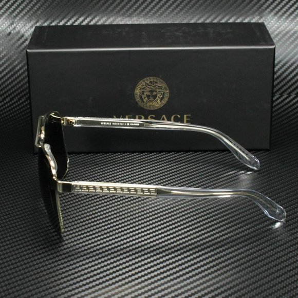 Versace Men's Polarized Gold Sunglasses! New w/ box - Picture 4 of 4